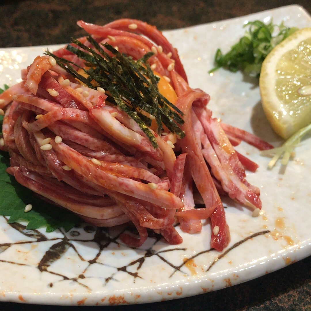 高槻市「焼肉園」タン刺しやタンユッケが食べれる美味しい焼肉店