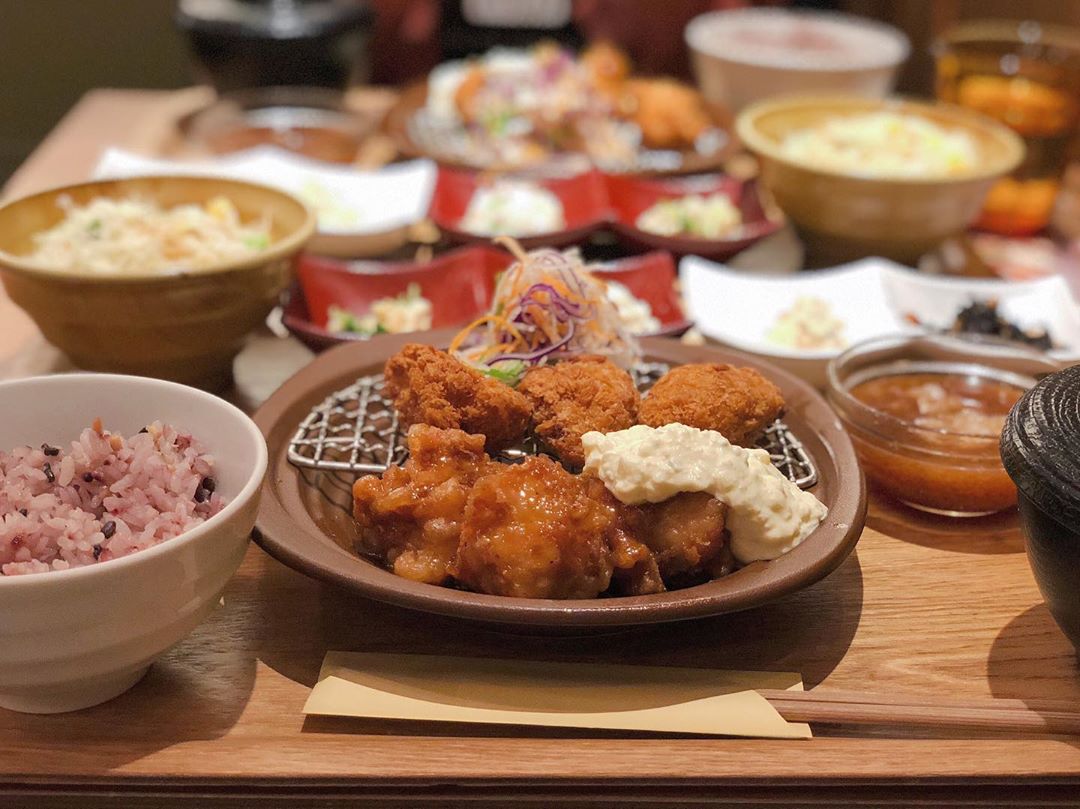 大阪梅田「リバーカフェ」一汁三菜でほっこり健康和ごはんランチ