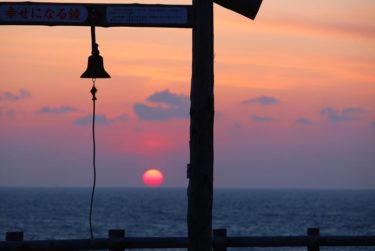 海産物が美味しい北海道「かもめ島」の夕陽は思わず息を飲む美しさです