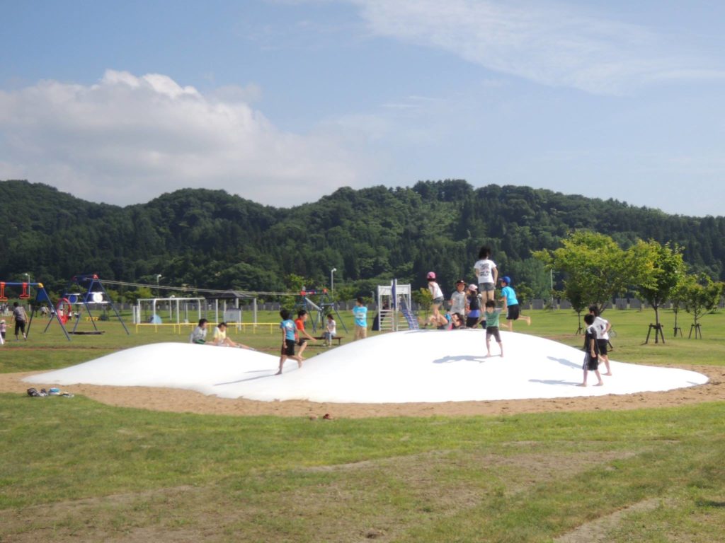 新青森県総合運動公園は子供とアスレチックやスポーツも楽しめる施設 みんなのじもと