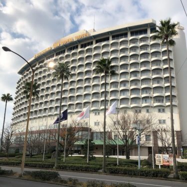 観光の拠点「鹿児島サンロイヤルホテル」展望温泉からの桜島は絶景