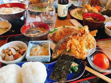 小豆島「こまめ食堂」はシンプルで感動する握り飯とお魚が食べれる