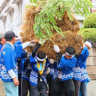 磯城郡田原本町「蛇巻き」は五穀豊穣を祈願する伝統行事です